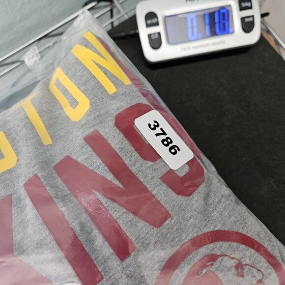 NFL Washington G-III Redskins Light Hoodie Women Sz L Gray Raglan Discontinued - Picture 13 of 13